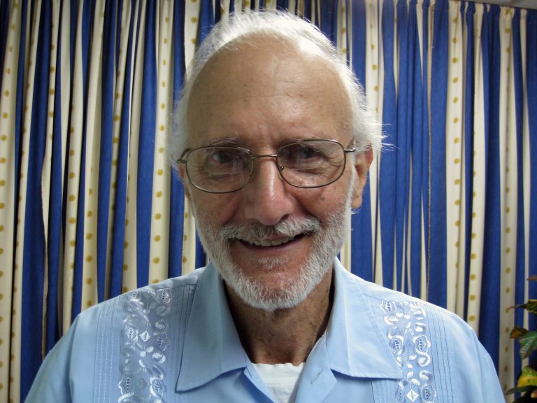 FILE - In this Nov. 27, 2012, file photo, provided by James L. Berenthal, jailed American Alan Gross poses in Havana, Cuba.  A lawyer for an American who has spent more than four years imprisoned in Cuba said Monday that his client cannot take life in prison much longer and has said his goodbyes to his wife and a daughter. Alan Gross was arrested in Cuba in 2009 while working covertly in the Communist-run country to set up Internet access. His attorney, Scott Gilbert, said in a statement Monday that his client 