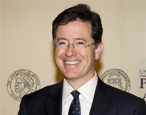 Stephen Colbert (AP photo)