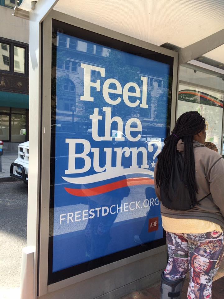 ‘Feel The Burn’ STD Ads Come to DC