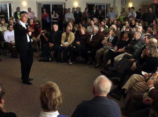 Huntsman polls at 7% after 100 events in NH