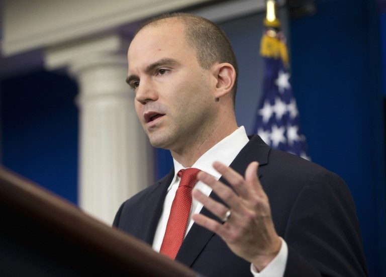 A panel of Iran experts invited to testify in Ben Rhodes' stead by committee Republicans argued the administration created a false narrative in which America's only options were war or the nuclear deal. (AP Photo)