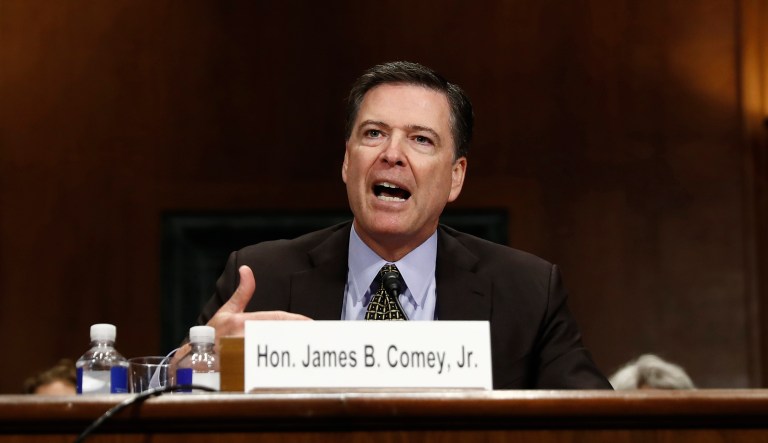 FBI Director James Comey defended his decision to tell Congress that he was reopening the investigation into Hillary Clinton's emails with less than two weeks before Election Day. (AP Photo/Carolyn Kaster)
