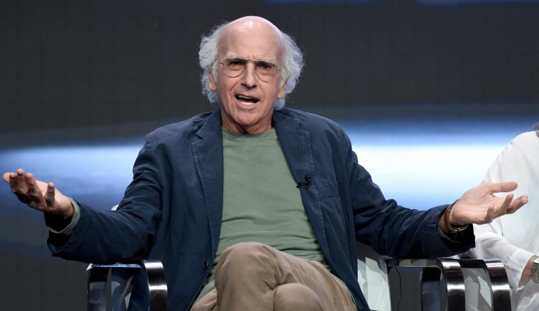 Actor Larry David appeared on NBC's 