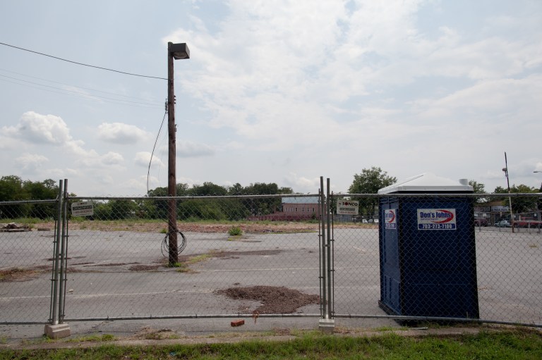 The Walmart development site on Georgia Avenue and Missouri Avenue NW.