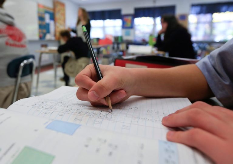 The study was the to look at which demographics and policy opinions predict opposition to Common Core. (AP Photo/Mike Groll)