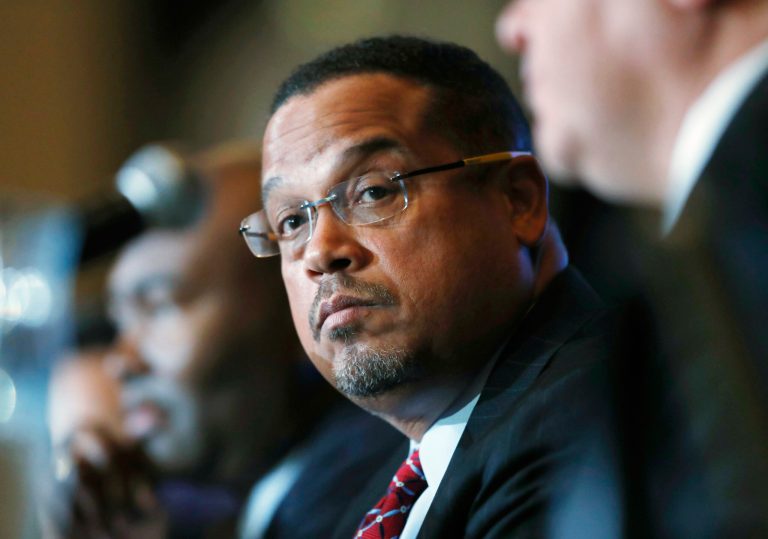 Rep. Keith Ellison is a front-runner for leadership of the DNC. (AP Photo/David Zalubowski, File)