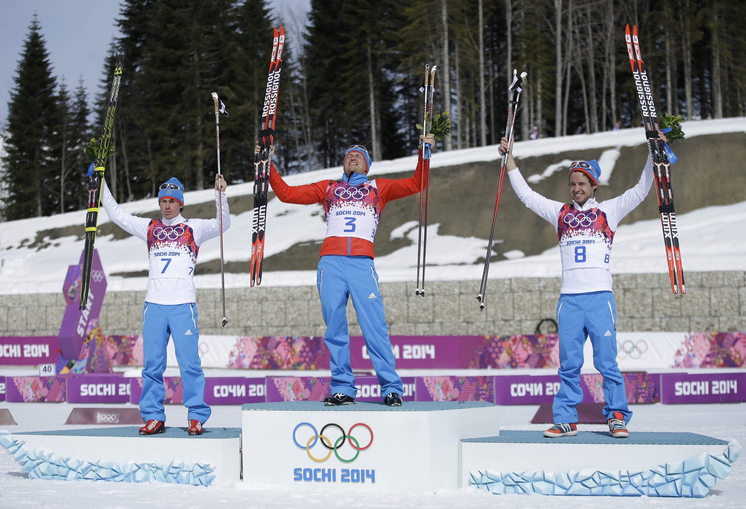 Russia clinches medals title