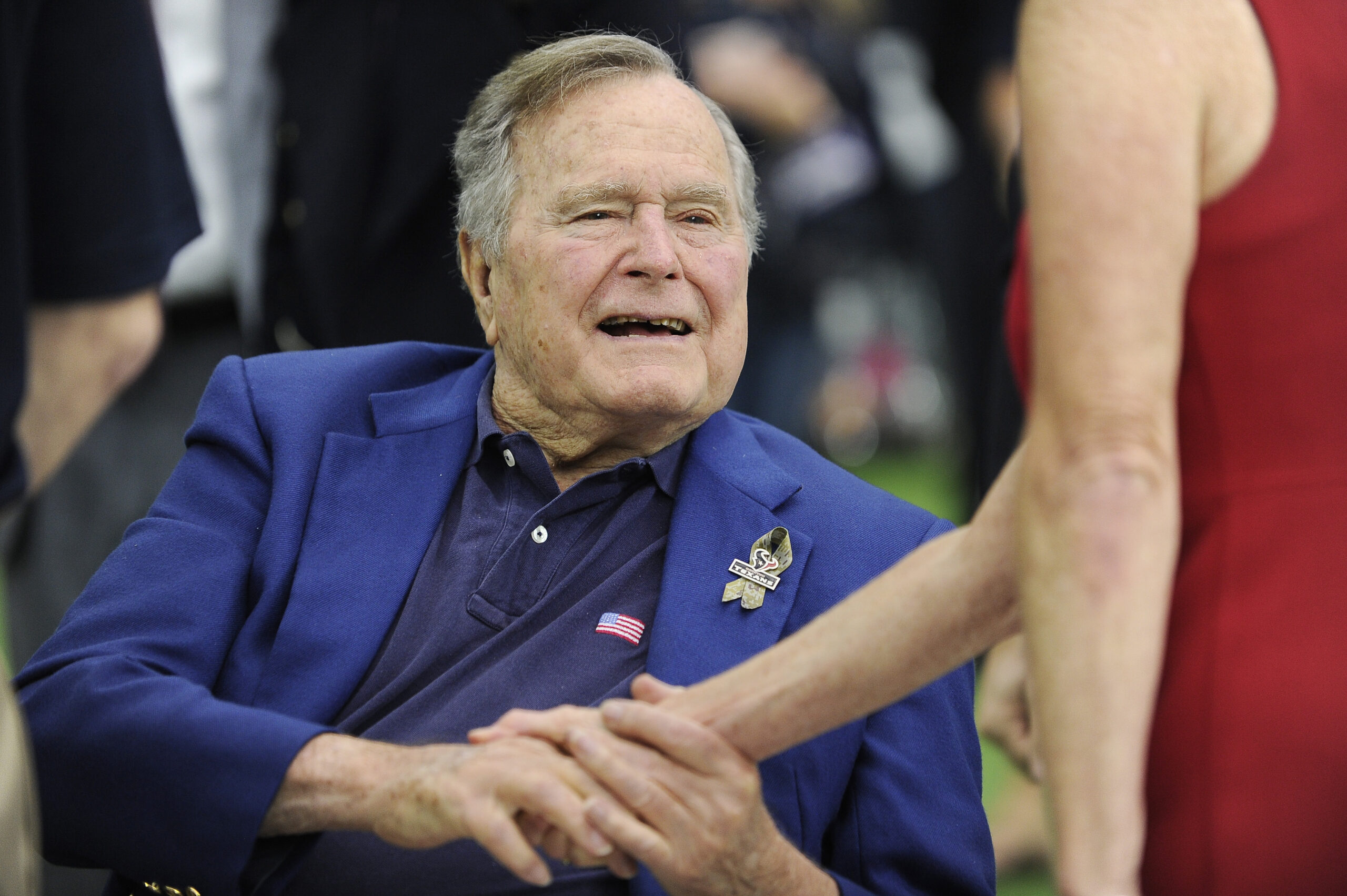 George H.W. Bush’s health improving: ‘He’s more focused on the Houston Rockets’