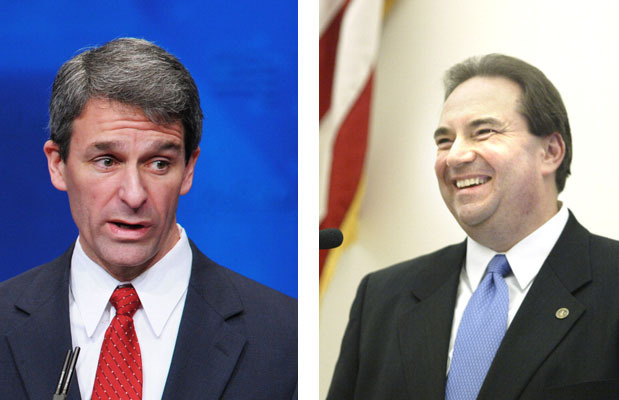Virginia Attorney General Ken Cuccinelli (left) and Lt. Gov. Bill Bolling (Getty Images)