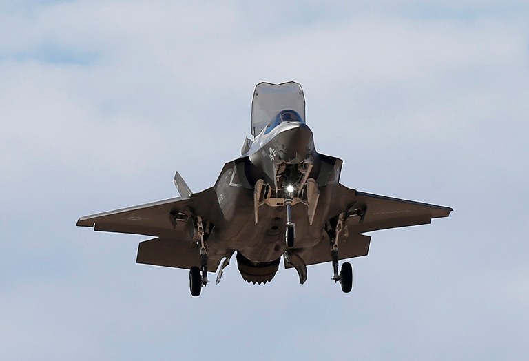 The F-35 is the largest and costliest development project in Department of Defense history. (AP Photo/Ross D. Franklin)