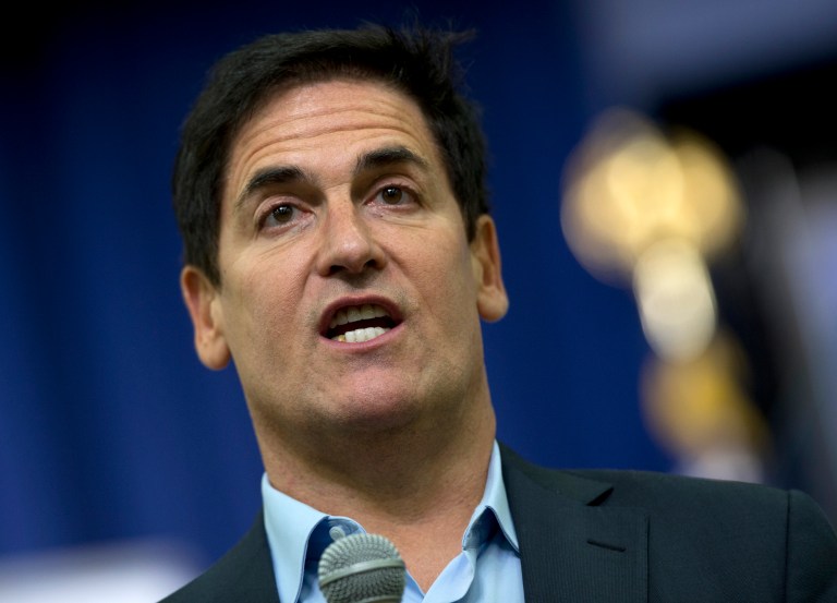 "Encryption is open source. You can't ever put it back in the bag," said Mark Cuban. (AP Photo/Carolyn Kaster)