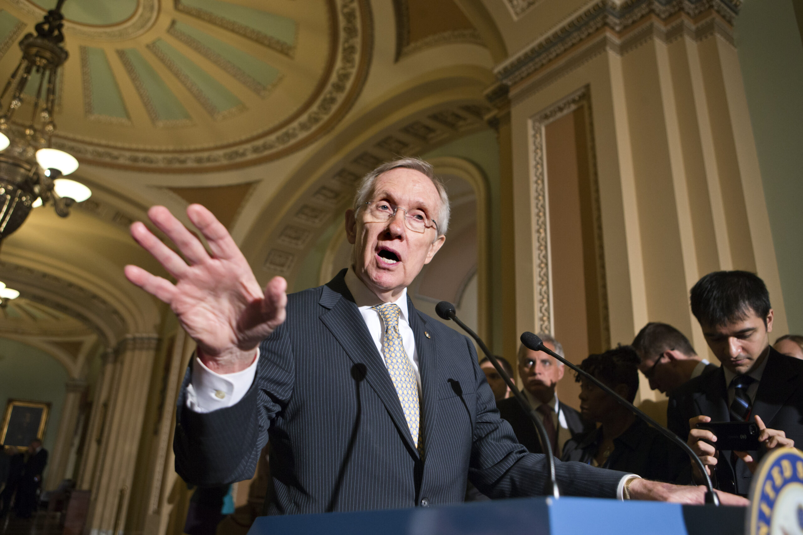 Harry Reid dismissive of Max Baucus’ tax reform push, won’t bring bill to floor without big tax increase