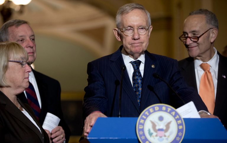 If Harry Reid and his collaborators were truly interested in comprehensive reform of an outdated and growth killing federal tax code, they would shun these political games that pick winners and losers in the free market. (AP Photo)
