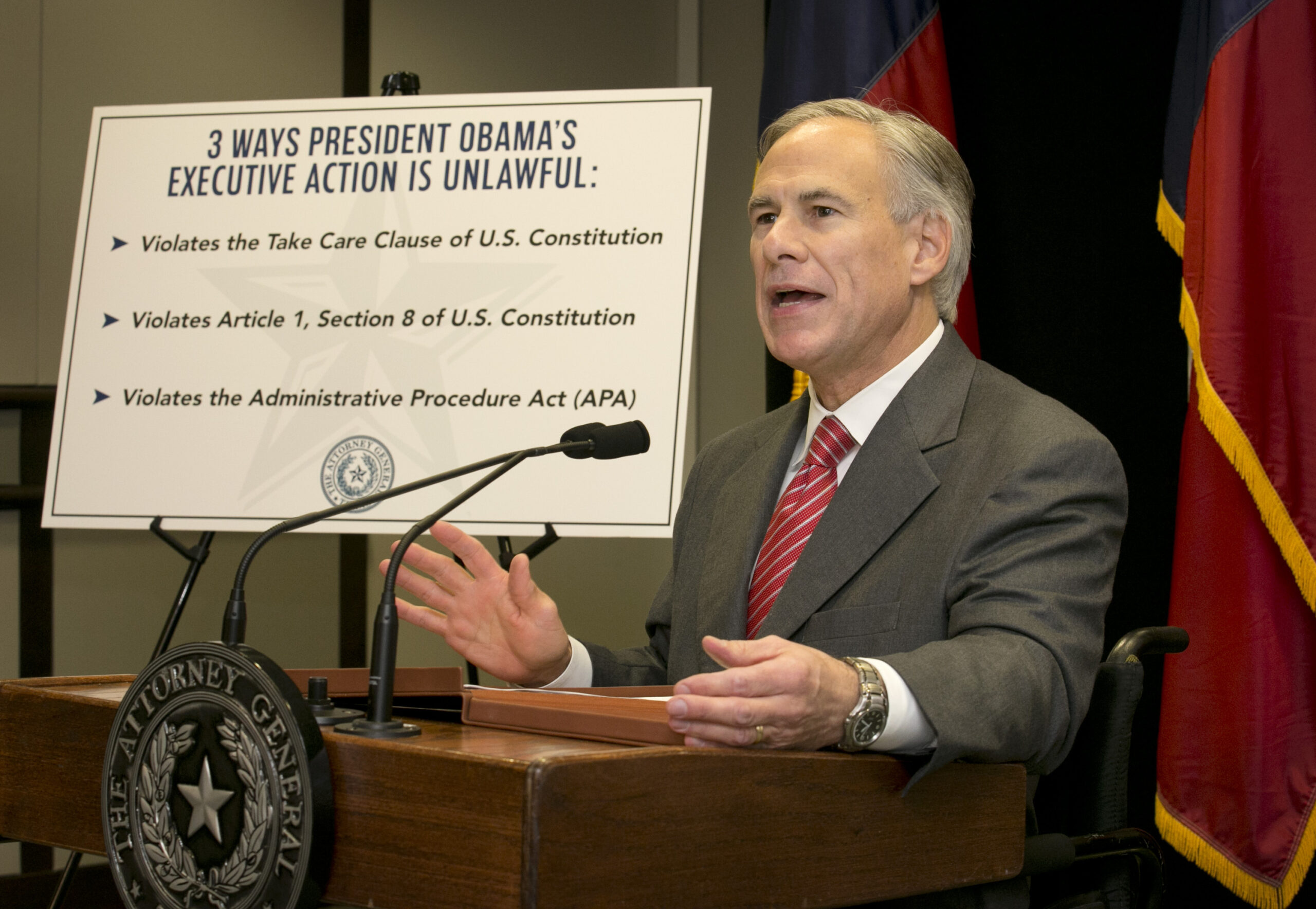 Texas leads coalition of states suing Obama for immigration executive action
