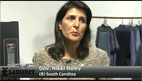 South Carolina Gov. Nikki Haley joins Ken Cuccinelli on campaign trail