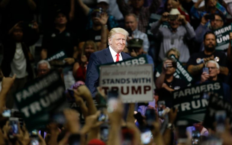 Many hope that Trump will take concrete steps to allay the fear that animates #NeverTrump. (AP Photo/Chris Carlson)