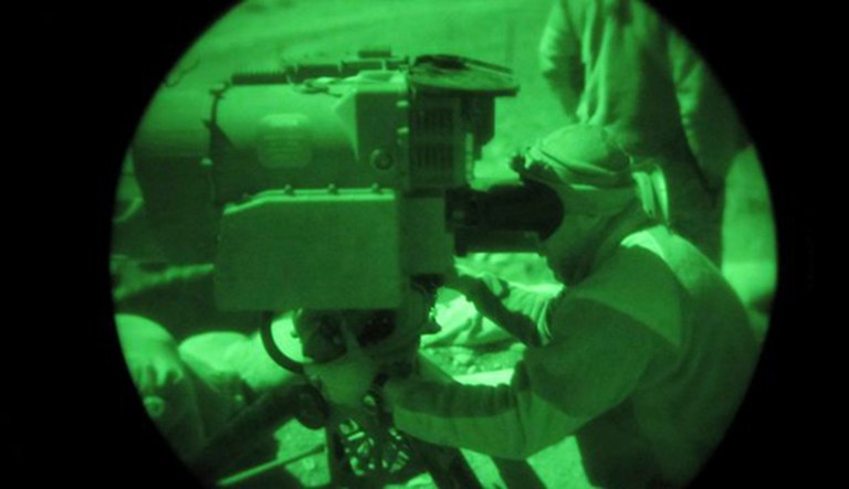 Sgt. 1st Class Mihail Golin uses a tube launched, optically tracked, wire guided missile to help secure the Afghanistan and Pakistan border crossing in 2009. Golin was killed by enemy fire in Afghanistan on Monday during a dismounted patrol, the Defense Department said Wednesday. (Photo by U.S. Air Force Staff Sgt. Stephen J. Otero, Khost Provincial Reconstruction Team Public Affairs Office)