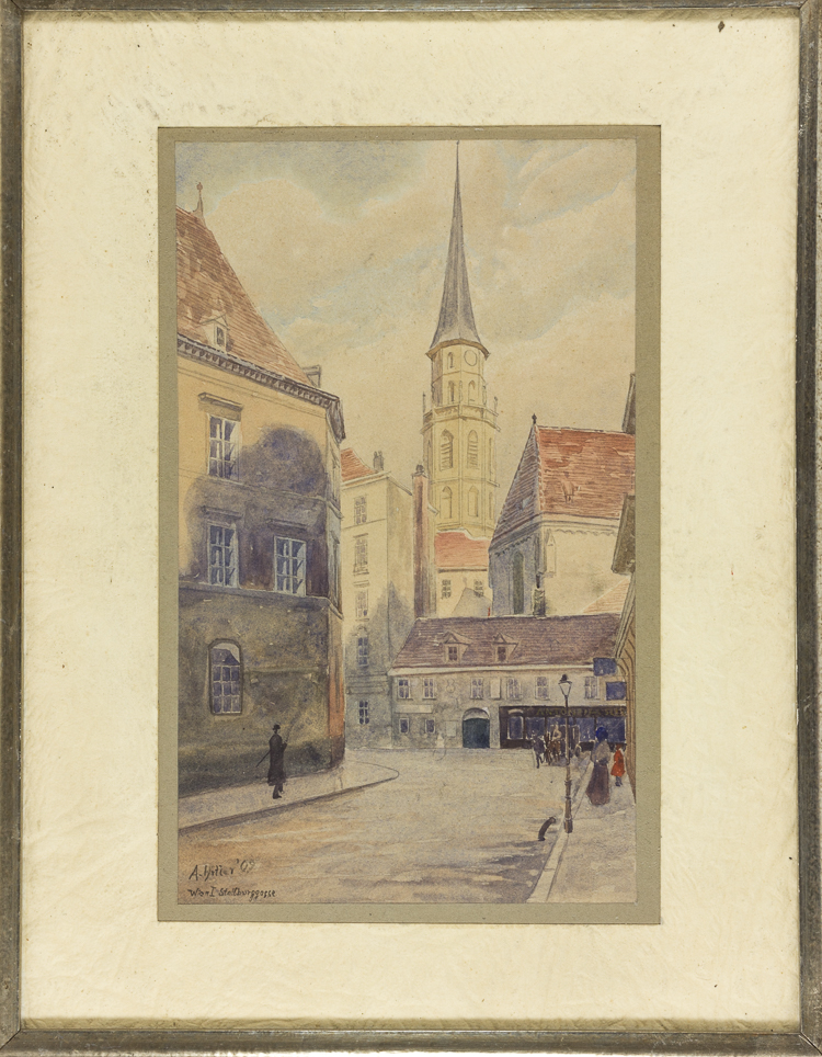 Wedding gift painting by Adolf Hitler fetches $20,000