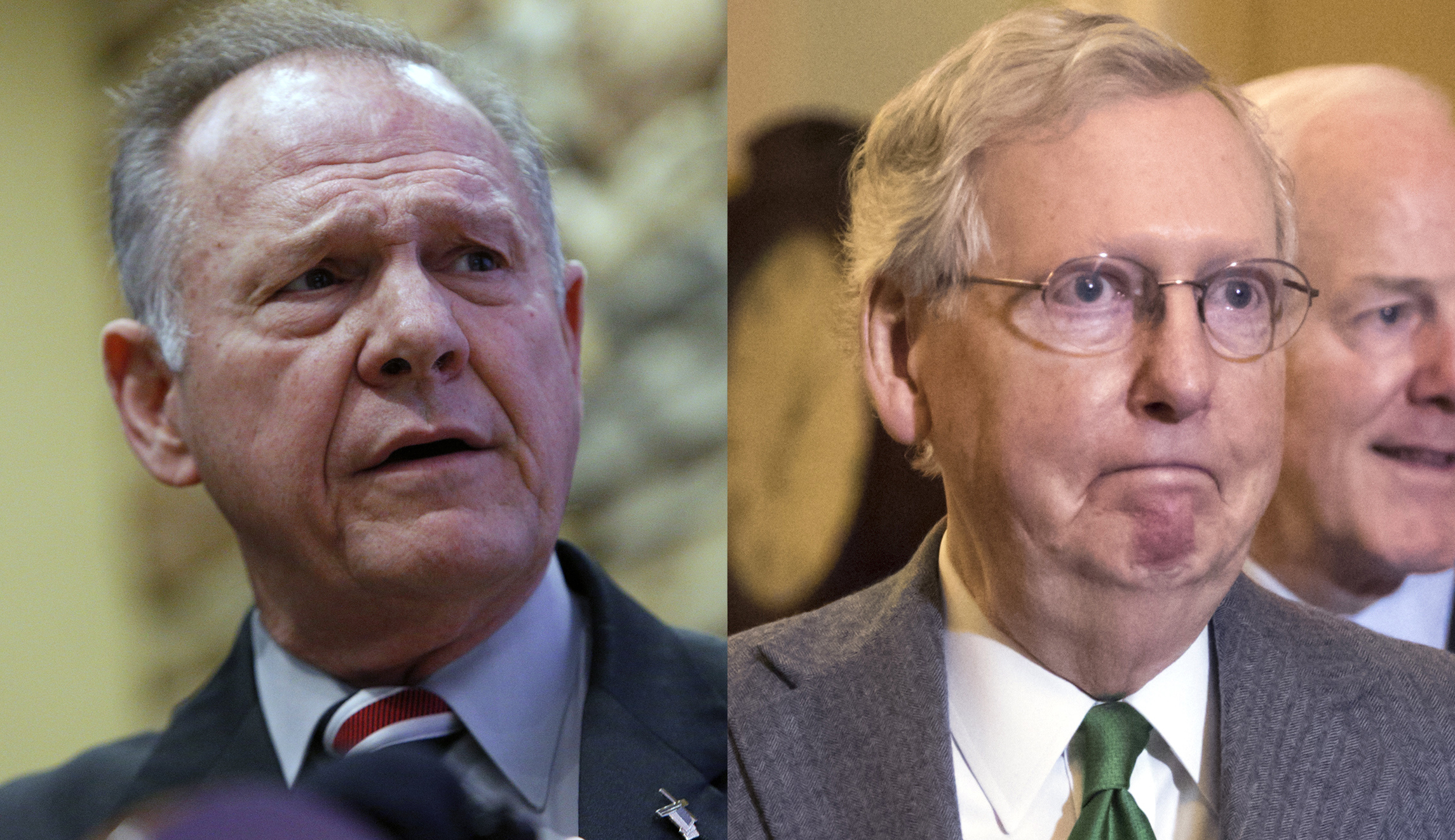 Roy Moore to Mitch McConnell: You step aside