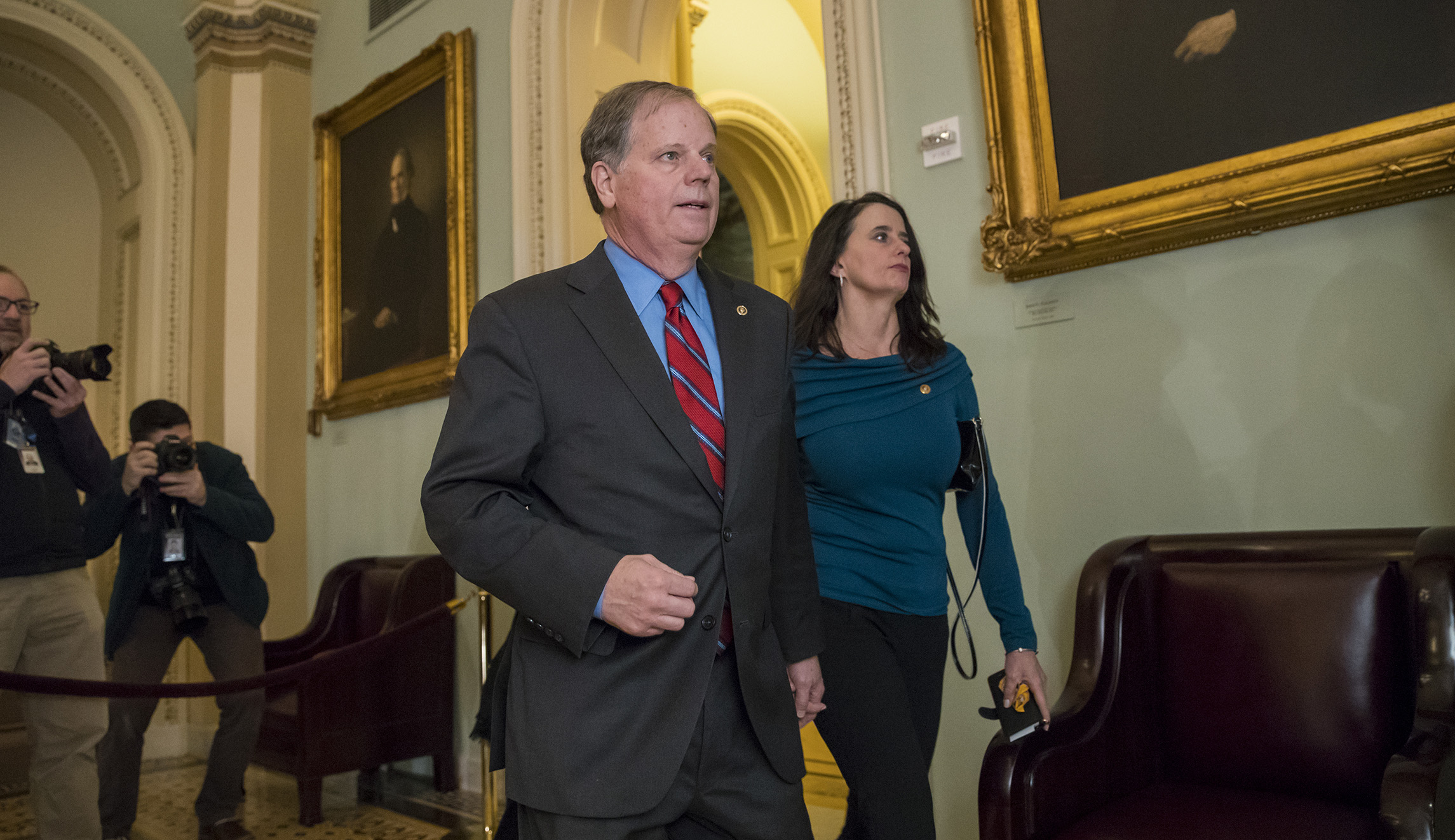 Doug Jones becomes fourth Democrat to support spending bill