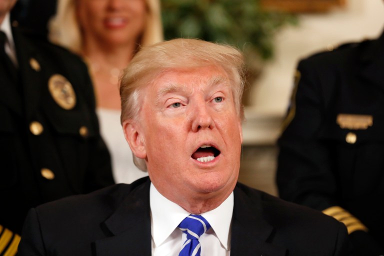 The issue OGE has with the list is that 10 out of 14 waivers issued did not have a date on them, and that leaves open the possibility that some could have been issued retroactively. (AP Photo/Alex Brandon)