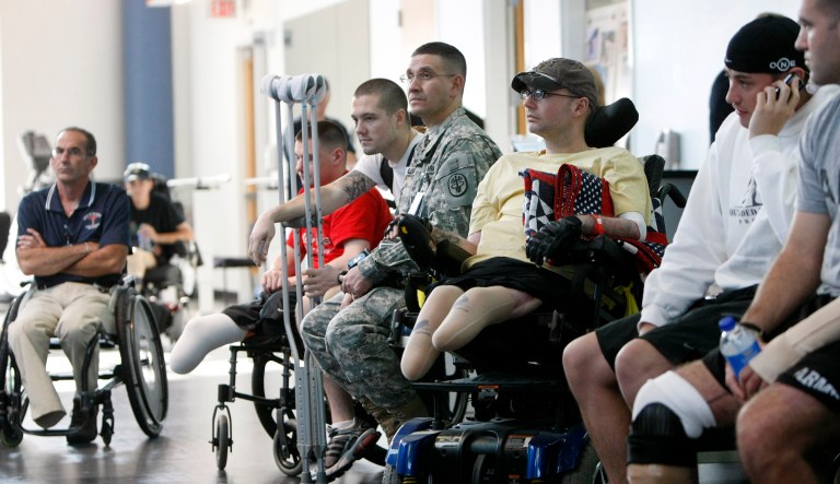They say the ban would deprive veterans of needed medical breakthroughs. (AP Photo/Gerald Herbert, File)