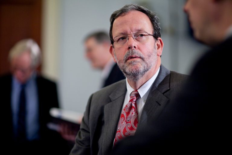 The new director of the Congressional Budget Office will be Keith Hall, an economist with a long career in government and the current chief economist for the U.S. International Trade Commission. (Andrew Harrer/Bloomberg)