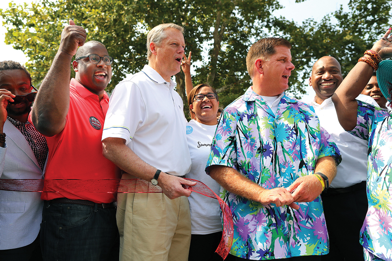 A Blue State’s Red Leader