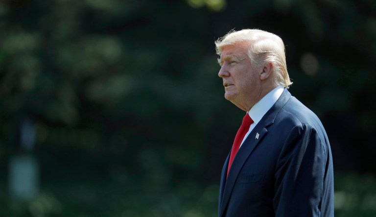 Sanders responded to reports that senior officials, including Kelly, did not know what Trump planned to say about North Korea before he issued his fiery statement. (AP Photo/Alex Brandon)