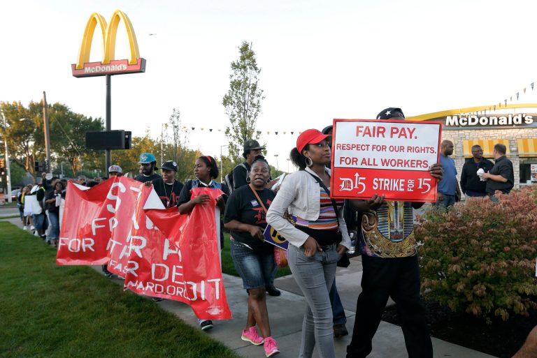 In the seven major U.S. cities that implemented minimum wage hikes in 2015, restaurant employment slowed from 4.2 percent the year before to 1.6 percent. (AP Photo/Paul Sancya)