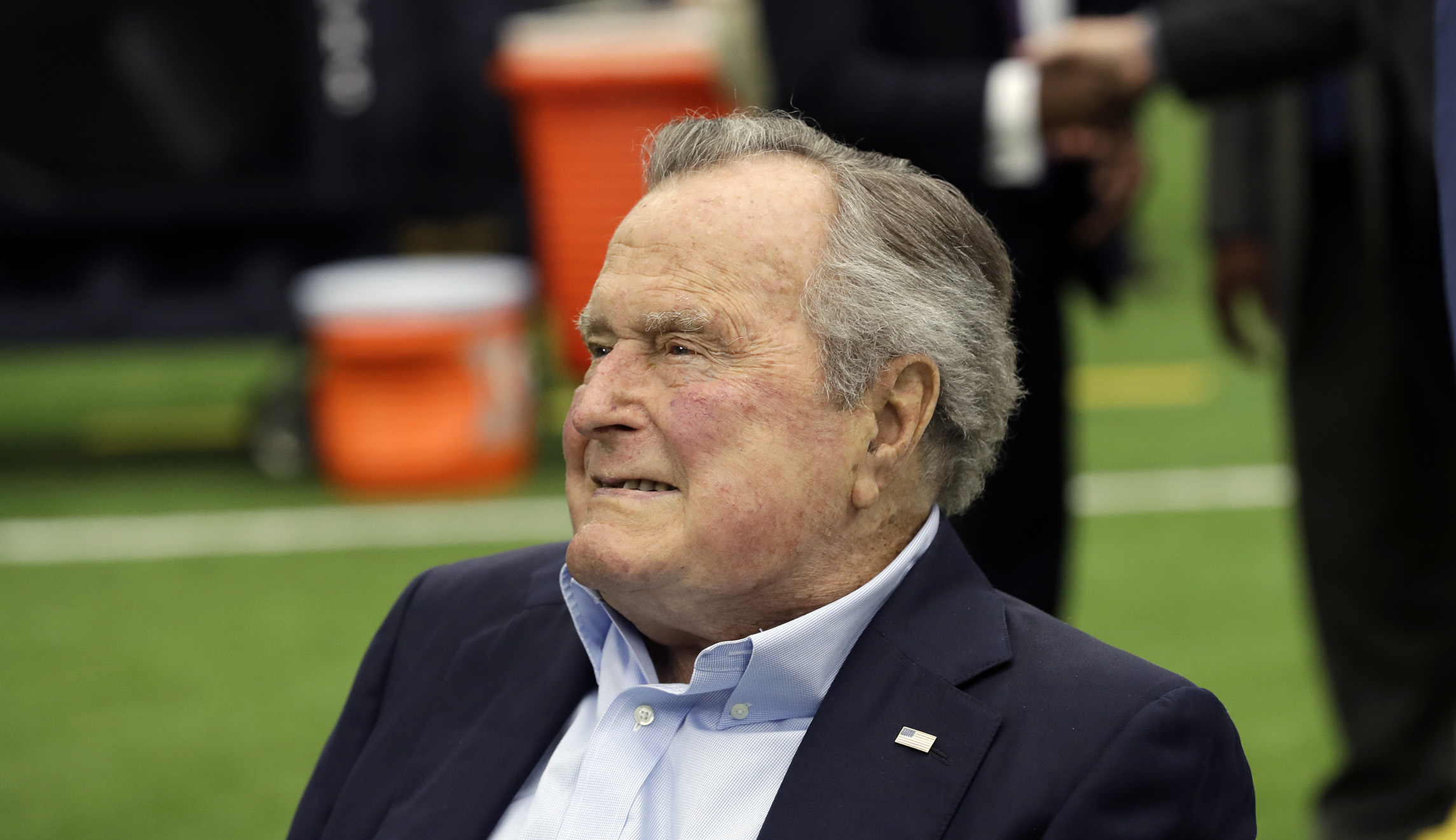 Woman accuses George H.W. Bush of groping her when she was 16