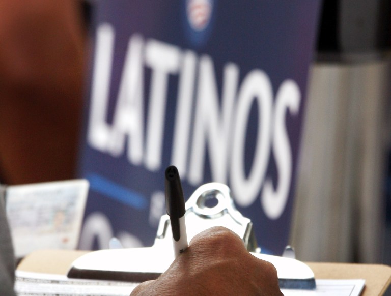 A failure to connect with Hispanic voters, by far the fastest-growing demographic in America, presents the GOP with its most serious long-term challenge. (John Moore/Getty Images)