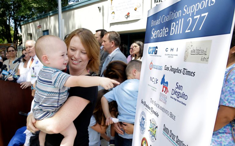 A 22-year-old effort for mass vaccination against measles, mumps and rubella has worked, health agency says. (AP Photo/Rich Pedroncelli)