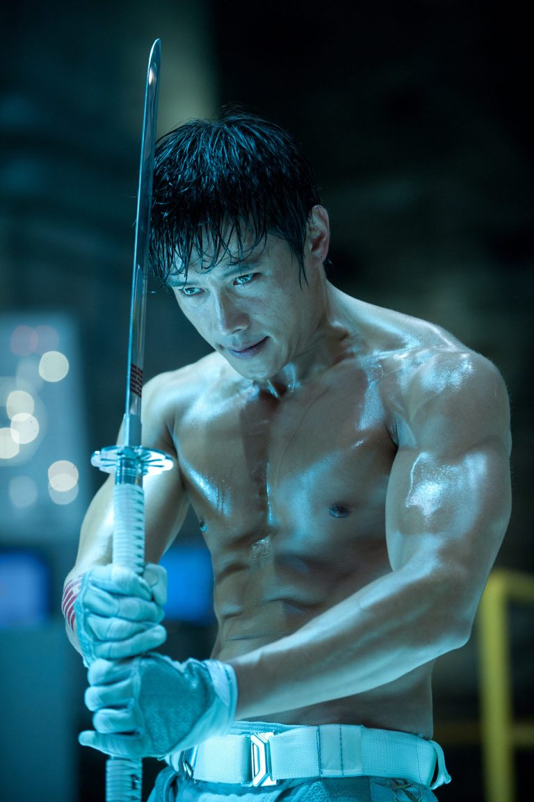 This film image released by Paramount Pictures shows Byung-Hun Lee in a scene from 