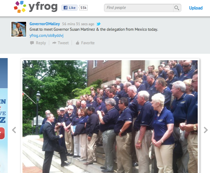 Maryland Gov. Says New Mexico Gov. Is from Mexico