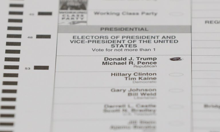 A House panel voted Tuesday to eliminate an independent federal agency charged with helping states to improve their voting systems. (AP Photo/Paul Sancya, File)