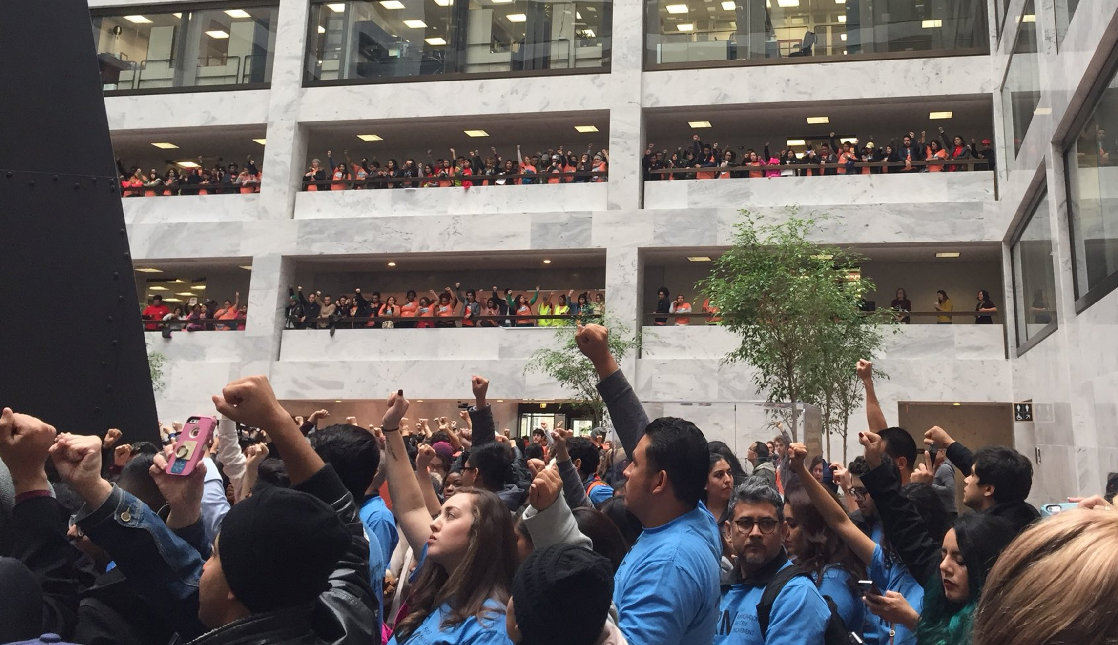 High schoolers pack Senate office building to push for DACA fix