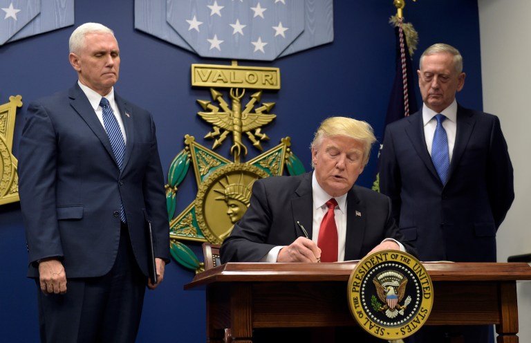 The American Medical Association says it's worried doctors and patients won't be able to enter the U.S. with Trump's executive order in place. (AP Photo/Susan Walsh)