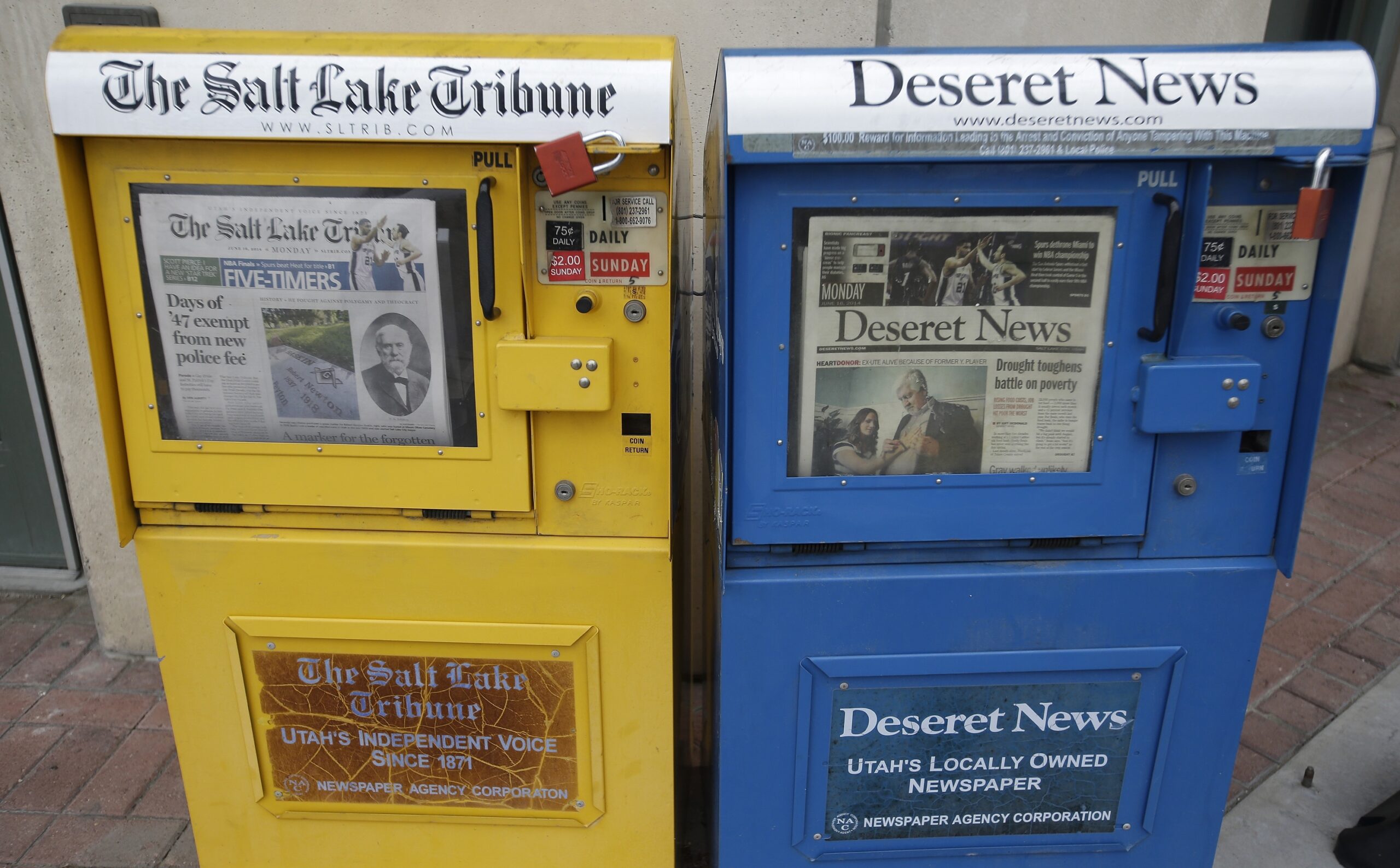 Former employees sue over Salt Lake Tribune deal