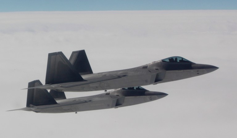 There was no indication the Russian bombers were armed, and the bombers did not violate U.S. airspace. (AP Photo/Ted S. Warren)