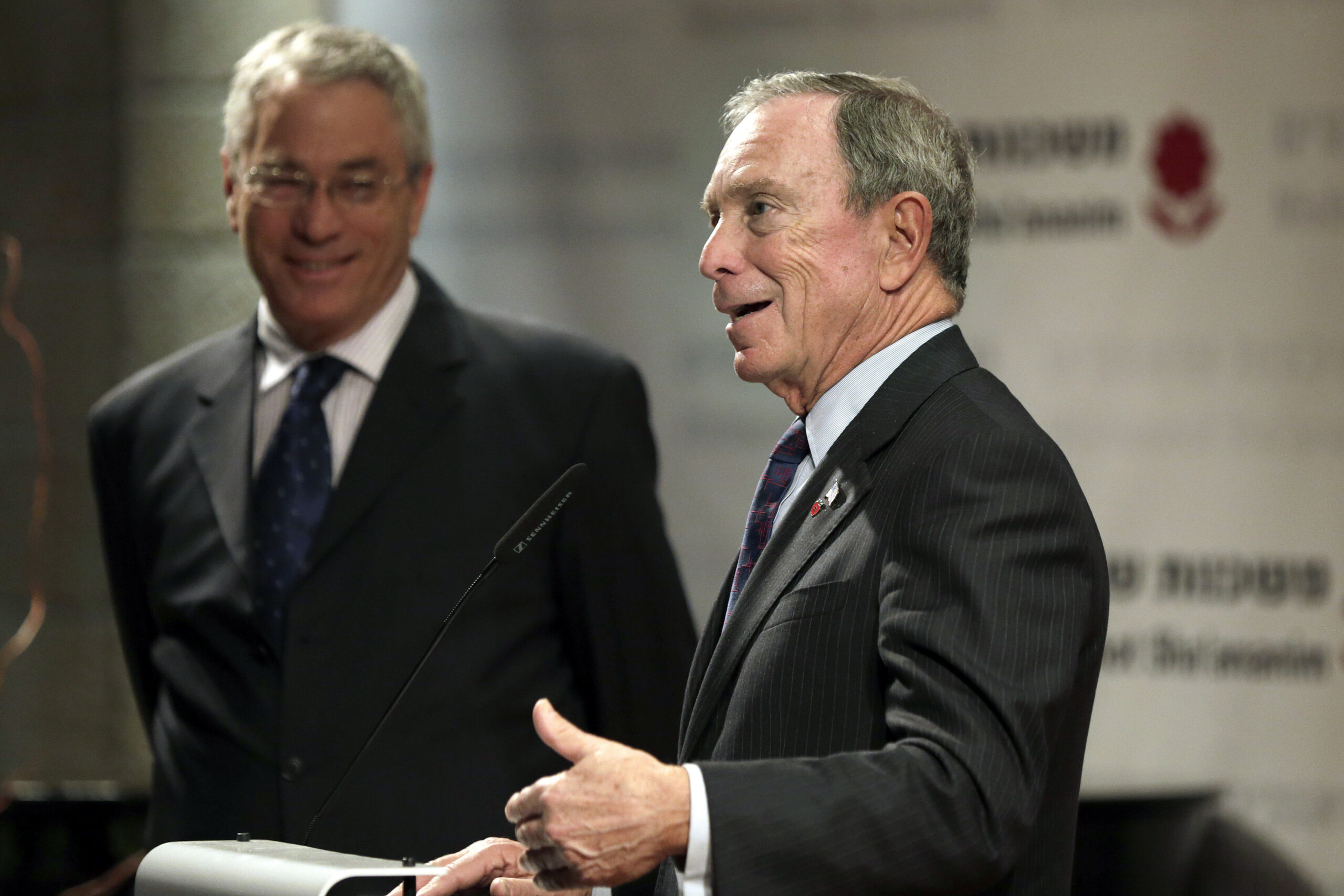 AP Interview: Bloomberg plans contest for prize