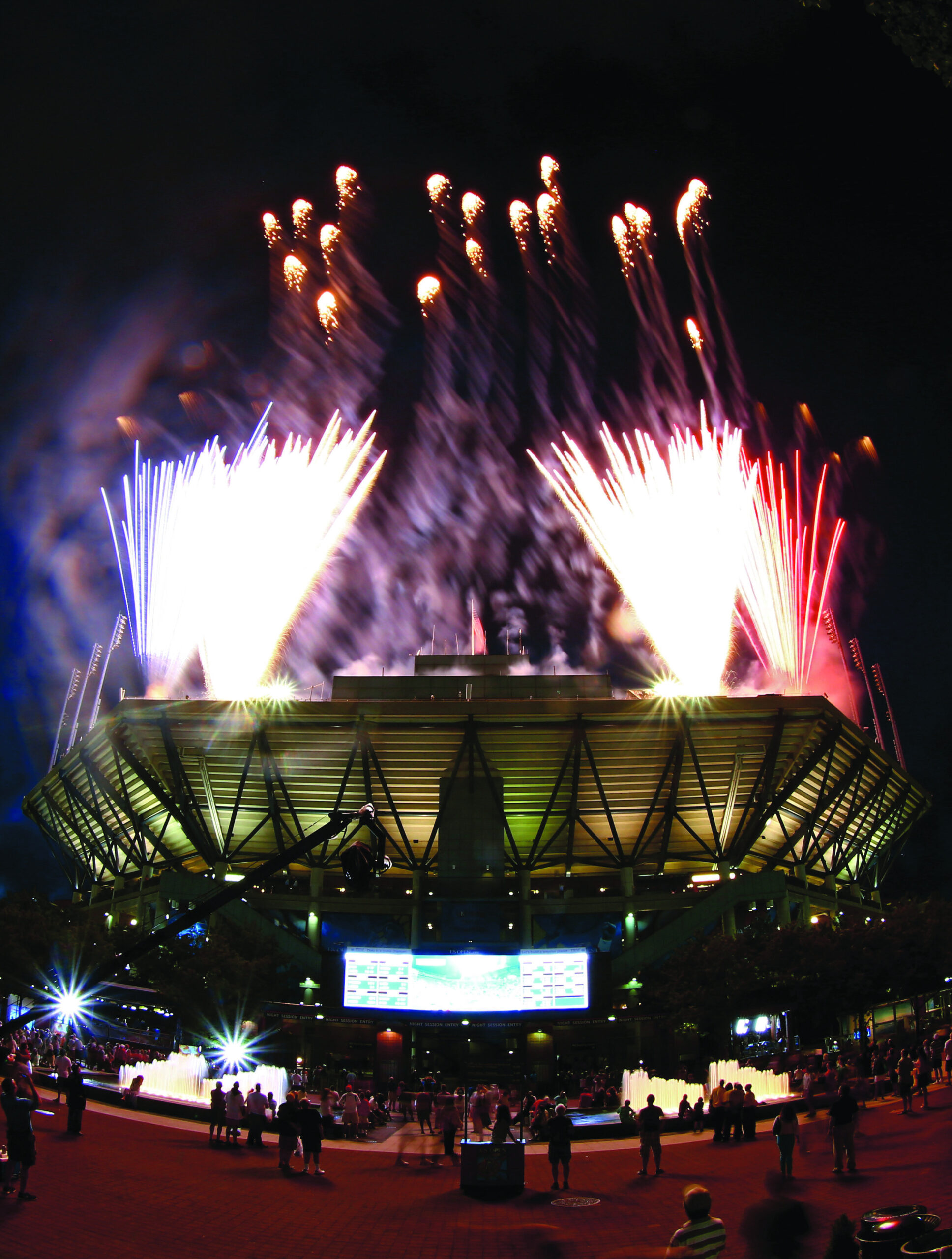 Jim Williams: Nothing like U.S. Open matches in New York at night