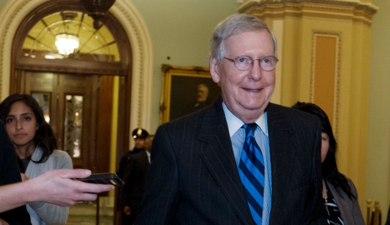 Senate Majority Leader Mitch McConnell, R-Ky., said Monday, 
