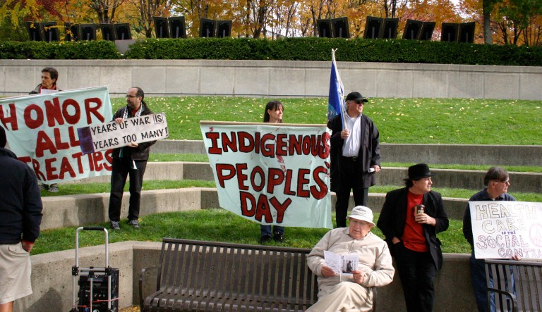 Several cities throughout the country have already renamed the holiday. (Robbt/Flickr)