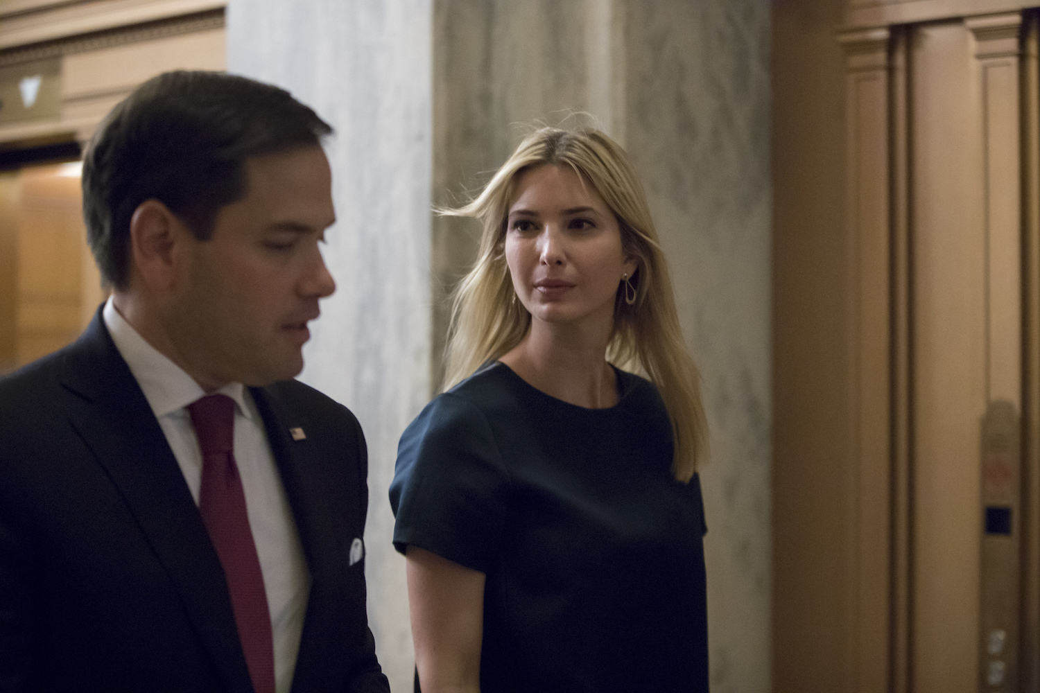 Ivanka Trump meets with conservative lawmakers about childcare, paid family leave
