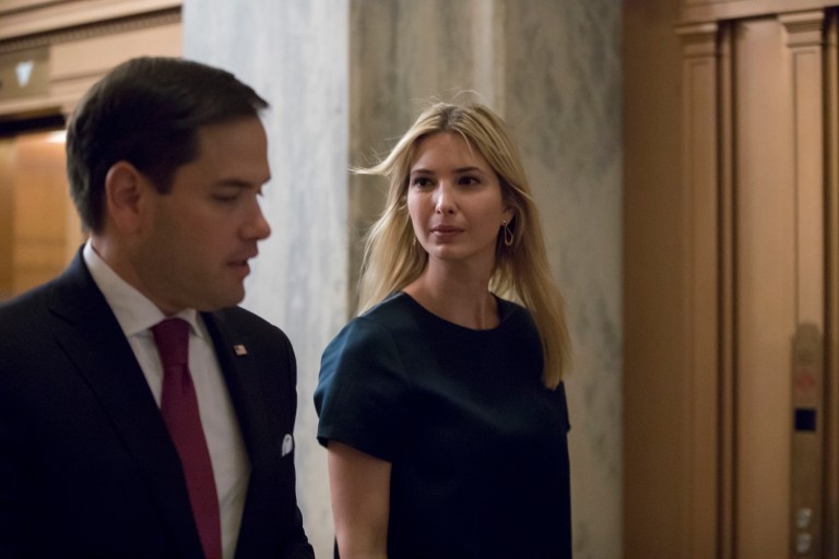 Ivanka Trump was behind the president's inclusion in his budget of a mandatory six weeks of paid leave to families after the birth or adoption of child. (AP Photo/J. Scott Applewhite)