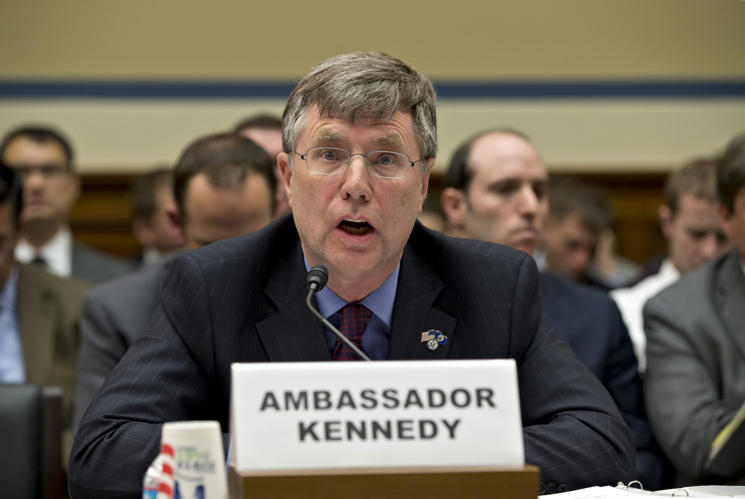 Patrick Kennedy out at State — a controversial undersecretary