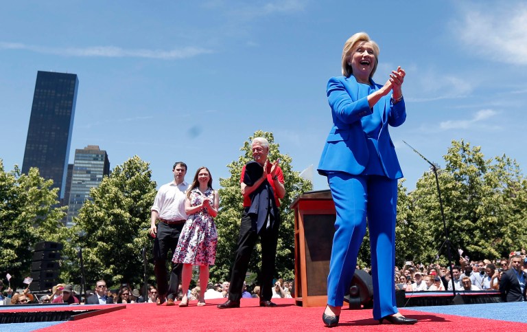 Taken together, Hillary Clinton's general lack media availability and her apparent distaste for potentially unflattering attention have some suggesting the former secretary of state is intentionally avoiding the spotlight. (AP Photo/Julio Cortez)