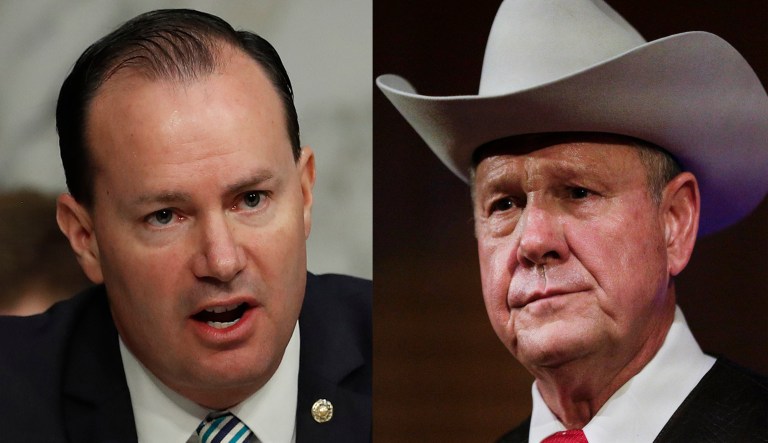 The retractions come hours after Moore pushed back on the bombshell report. (AP Photo/Brynn Anderson)