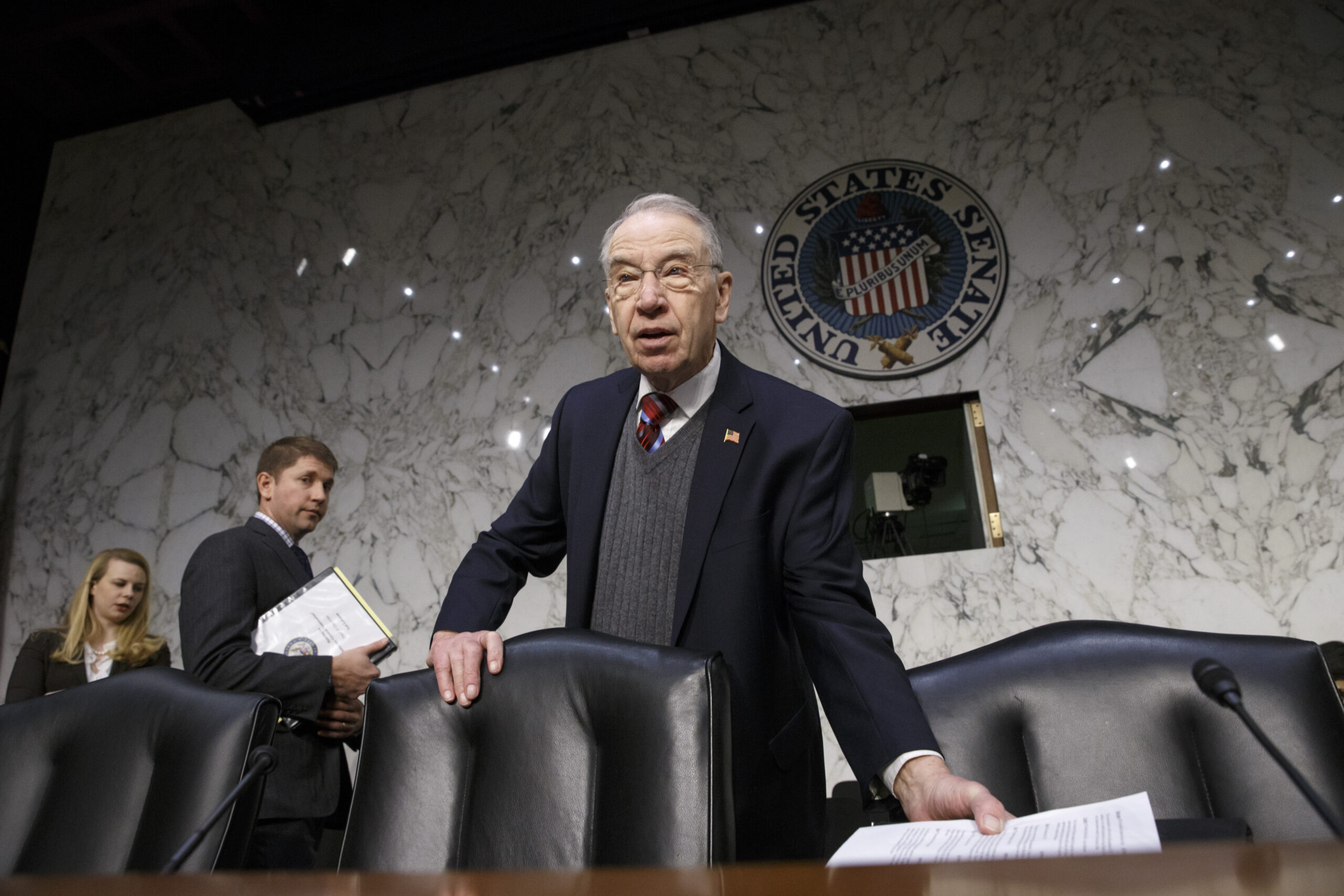 Grassley questions $10,000 conference table purchase